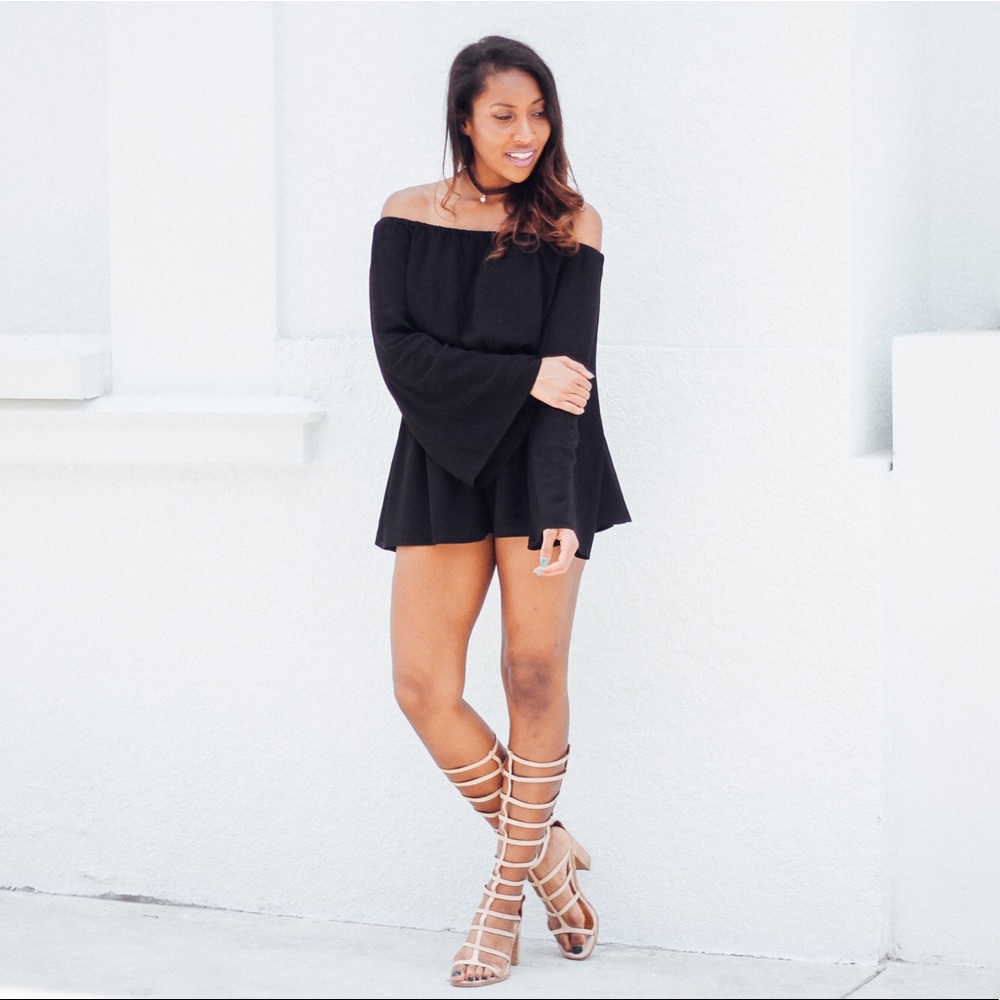 Black Tobi Keepin’ It Casual Romper